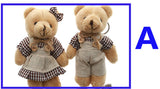 20pcs 10pair 11cm Small Mini Teddy Bear
