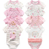 Newborn Bodysuit 8Pcs/lot