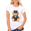 Women Tshirts Vogue Police Bear
