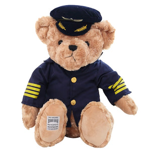 High Quality 1pc New Cute Pilot Teddy Bear