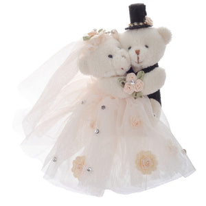 Wedding Bear  Couple Teddy Small