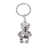 Metal Movable Bear Keychain