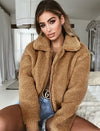 Jacket Loose Teddy Bear C