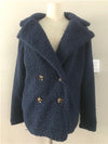 Casual Shaggy Black teddy bear Jacket